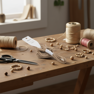 Cordon en Corde de Sisal Naturel 2mm x 5m pour Artisanat - Product Image 3