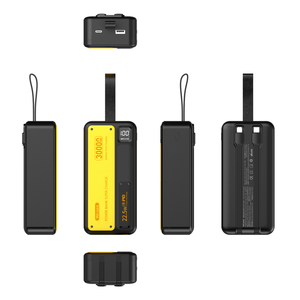 OEM 22.5W 20W Chargeur rapide Power Bank 30000mAh, Chargeur portable USB C avec écran numérique pour smartphone - Product Image 5