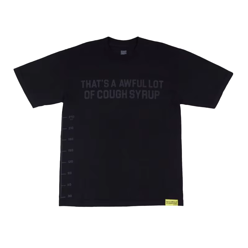 Camiseta clásica tonal negra
