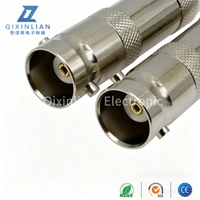 Conector BNC Hembra Roscado Tipo de Acoplamiento BNC Sin Soldadura