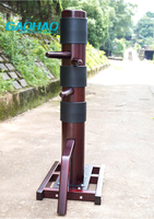 Gohao wing chun-factice en bois, hauteur de 160cm à 180cm, deux couleurs, formation professionnelle au kung fu