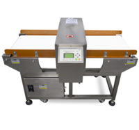 Juzheng Haute précision convoyeur système de détecteur de métaux pour la chaîne de production de nourriture avec écran LCD