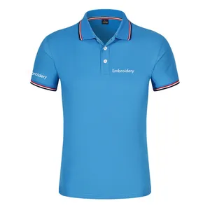 Good quality Uniform Teal Cotton Tshirt Custom Men Women Golf Fit Polo Shirts Shirt With Embroidery Logo