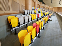 Sièges de stade en PP robustes, sièges de tribune résistants aux UV, chaises de spectateur résistantes aux intempéries à vendre