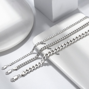 <span class=keywords><strong>Bracciale</strong></span> in Argento Sterling S925 Direttamente dalla Fabbrica, Catena Cubana Hip-Hop, <span class=keywords><strong>Bracciale</strong></span> Tennis con Taglio Smeraldo, Vendita all'Ingrosso - Product Image 4