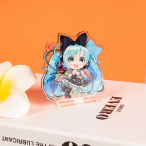 Chất lượng cao tùy chỉnh Acrylic Standee rõ ràng nhựa <span class=keywords><strong>Keychain</strong></span> phim hoạt hình con số hiển thị đứng cho Halloween hoặc lễ hội khác nhau - Product Image 2