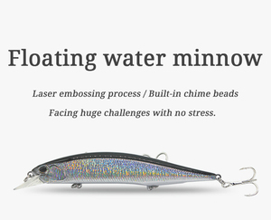 Vente en gros de leurres flottants Youxian <span class=keywords><strong>Minori</strong></span> 19g avec hameçon à fente pour la pêche en mer et en rivière, appât artificiel dur pour la carpe - Product Image 2
