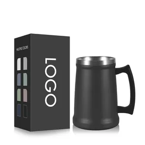 Personalizado aço inoxidável gelo cerveja vinho copo térmico isolado vácuo água tumbler café caneca copos