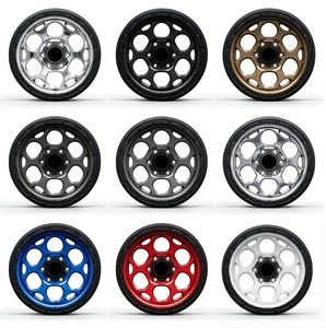 Nouvelles jantes en alliage forgé tout-terrain <span class=keywords><strong>4x4</strong></span>, design cercle <span class=keywords><strong>noir</strong></span>, style Beadlock, 17, 18, 20 pouces, pour <span class=keywords><strong>Jeep</strong></span> Wrangler et F150 - Product Image 3
