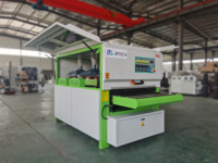 Machine à plaquer les chants à bois avec moteur et roulement PLC pour portes d'armoire à usage domestique