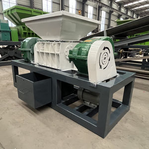 Broyeur automatique à double arbre 1000kg pour bouteilles en plastique et composant moteur à noyau en alliage pour un recyclage efficace - Product Image 3