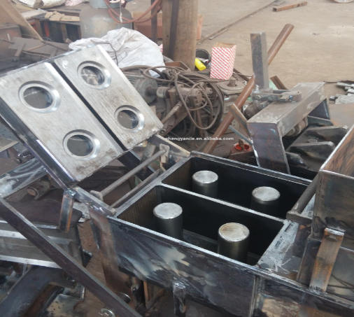 เครื่องทำอิฐประสานมีสำนักงานในไนจีเรีย,แอลจีเรีย,Tazania,Qmr2-40ในเครื่องจักรทำอิฐ