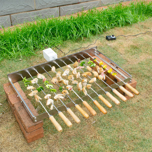 Barbecue au charbon de bois, Grill rôtissoire pour le jardin en plein air, viande brilée de Style british, nouveauté - Product Image 3
