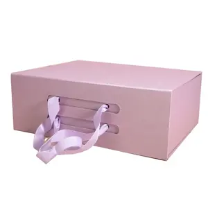 선물을위한 개인화 된 상자 발렌타인 라운드 선물 포장 상자