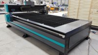 Découpeuse plasma CNC commerciale 1530 avec système Starfire, réglage automatique de la hauteur de la torche, table de travail double couche, pour la fabrication de métaux