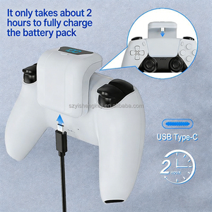 Batterie externe rechargeable SND-2033 <span class=keywords><strong>Digital</strong></span> Show 1500 mAh avec clip dorsal pour manette de jeu sans fil <span class=keywords><strong>PS5</strong></span> – Alimentation portable mini - Product Image 4