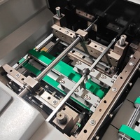 Machine à plier les livrets robuste CG3300, pliage par fil, agrafage 4 agrafes, 1500 copies/heure pour l'industrie de l'impression