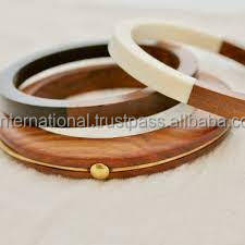 Pulsera de madera y resina, joyería hecha a mano, tamaño personalizado de la mejor calidad y embalaje de cartón - Product Image 3