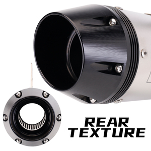 Silenciador de Escape de 51MM para NVX155 <span class=keywords><strong>FZ300</strong></span> MT09 R25 C400 CRF450 CRF250 GSXR150 ZX4R NS200 DUKR790 R34 - Product Image 2