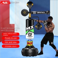 V206 Sac de sable de boxe Dodge Speed Ball Boxe Ménage Bâton rotatif Cible d'entraînement de réaction de boxe