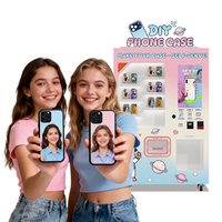 Imprimante automatique UV personnalisée pour coques de téléphone, machine de vente automatique pour l'impression de coques de téléphone portable