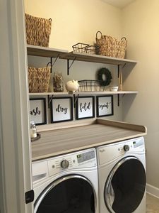 Bán buôn Thêm lớn tre máy giặt Máy sấy Countertop, gỗ máy giặt Máy sấy bìa cho giặt ủi, quần áo lưu trữ, tắm Nguồn cung cấp lưu trữ - Product Image 6