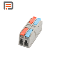 Connecteur de câble à levier transparent DF-2608-1P, borne réutilisable à port unique, connexion de câble 0,2-4 mm²