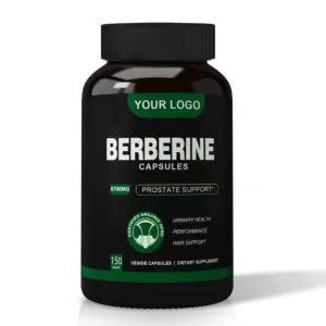 Thảo dược bổ sung berberine chiết xuất viên nang berberine HCL 500 mg Viên berberine