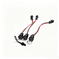 Port de charge pour trottinette électrique 5521 5525 avec bornes de câblage, connecteur femelle étanche à courant élevé pour prise CC