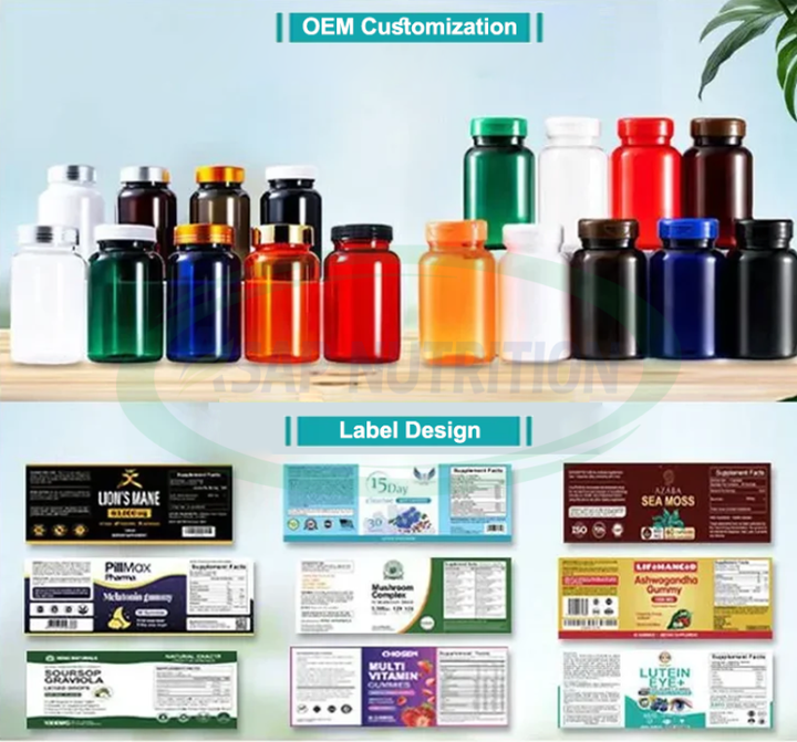 Ausreson OEM Private Label Natural Mullein Drops Supplement Mullein Leaf Liquid Extract Drops
