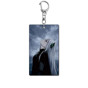Re:Zero - Vita in un <span class=keywords><strong>altro</strong></span> <span class=keywords><strong>mondo</strong></span>: Portachiavi carino di Ram e Rem, Portachiavi di Emilia e Beatrice, Etichetta per borsa di Natsuki, Accessori Cos Baji, Regali - Product Image 4