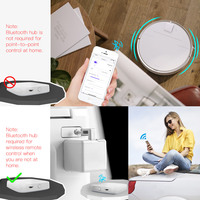 Robot connecté Tuya, bouton-poussoir bleu, pour luminaire, ventilateur, cafetière, porte de garage