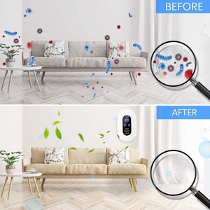 Purificador de aire Desodorización Ionizadores para el hogar Desodorante Con 4 modos Función de sincronización automática para habitaciones Smoke <span class=keywords><strong>Pet</strong></span> - Product Image 6