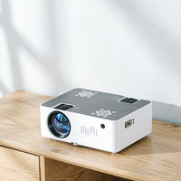 Vente flash - Mini projecteur portable Q9 pour la maison, écran LCD HD TFT 4,45'', mise au point automatique, correction de la distorsion trapézoïdale