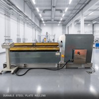 Machine à cintrer les tôles à 3 rouleaux W11, directement de l'usine, pour tôles d'acier de 6 mm et 3 m, et formage de gros tuyaux