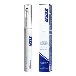 Sérum Contour des Yeux Roll-On Oligopeptide Raffermissant Anti-Rides Crème Contour des Yeux Atténue les Cernes Hydratant Anti-Âge Rafraîchissant Soin des Yeux à Masser - Product Image 1
