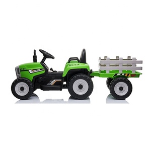 I bambini fanno il giro del trattore elettrico per i bambini con il camion con il rimorchio dei <span class=keywords><strong>trattori</strong></span> <span class=keywords><strong>a</strong></span> pedale per bambini - Product Image 3