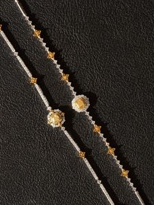 Xinfly <b>Charm</b> 18K Gold Yellow Natural Diamond Bracelet Au750 Fine <b>Bangle</b> Jewelry for Wedding Gift - Product Image 5
