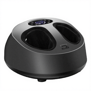 Masseur de pieds électrique WayOne avec rouleaux chauffants, télécommande sans fil et airbag pour la circulation sanguine et la relaxation - Product Image 4