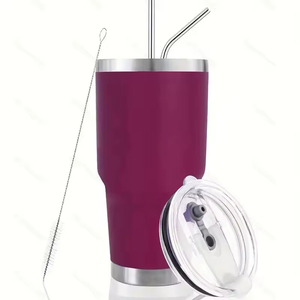 Thermos en acier inoxydable de grande capacité de 30 oz, gobelet de voiture anti-fuite pour boissons chaudes et froides - Product Image 4