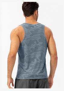 Camiseta sin Mangas RUIQUWIN para Hombre, Ligera, Transpirable, de Secado Rápido, Absorbe la Humedad, Alta Elasticidad, para Ejercicio al Aire Libre - Product Image 4