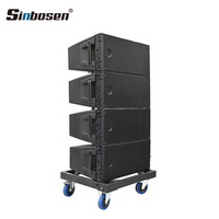 Sinbosen 20A Dual 10 pouces Pro Sound Active Two Way Line Array Speaker