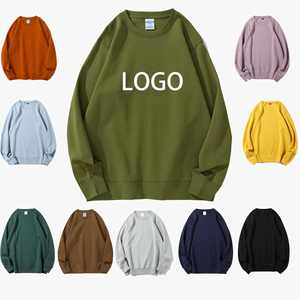 Sweat-shirt unisexe en molleton français de haute qualité, coupe ample, col rond, personnalisable, pour homme - Product Image 1