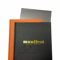 Al por mayor logotipo personalizado estampado en papel de aluminio 2024 LinenJournal Notebook diario planificador cuaderno con precio barato
