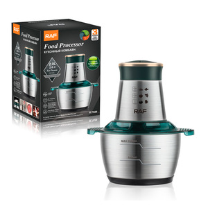 Picadora de Carne Eléctrica Multifuncional de Acero Inoxidable, Estándar Europeo, para el Hogar, 2L - Product Image 1