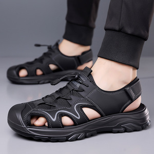 Sandalias de malla transpirable para hombre, para verano, senderismo, deporte, ligeras, informales, para adultos - Product Image 3
