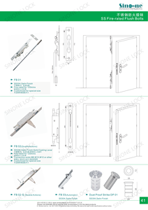 304 Roestvrij Staal Extension Flush <span class=keywords><strong>Bolt</strong></span> Veiligheid Deur Guard Lever Action Flush Klink Slide <span class=keywords><strong>Bolt</strong></span> <span class=keywords><strong>Lock</strong></span> - Product Image 6