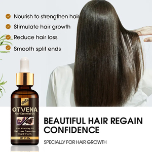 Huile de croissance rapide des cheveux OTVENA avec huile d'argan biologique, végane et sans cruauté, pour la prévention de la perte de cheveux - Product Image 5