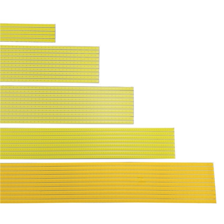 LED cob жесткая полоса жесткая 12 В 24 в низкое напряжение БАР алюминия PCB 6 мм освещение бар свет тонкий