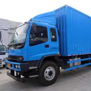 Camion lourd d'<span class=keywords><strong>occasion</strong></span> Qingling pour Isuzu FVZ, 300 chevaux, configuration 6X4, fourgon de transport de marchandises de type caisson de 9,35 mètres - Product Image 2